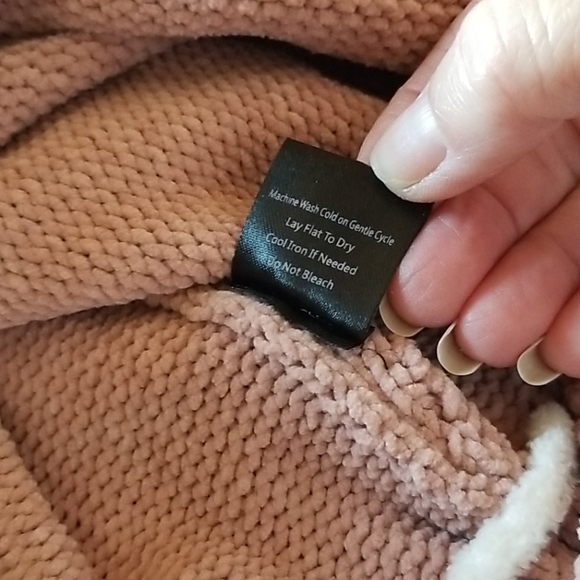 NWOT POL pink mauve sweater size M - Picture 5 of 8